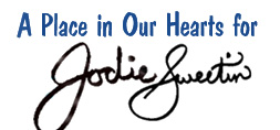 A page of Honor for Jodie Sweetin